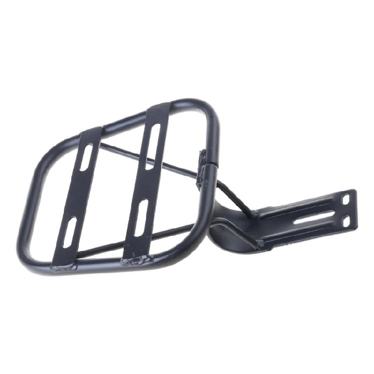 Motorcycle Rear Cargo Basket Rack Elecric Bicycles Trunk Tailstock Bracket Metal Frame for City Commutes and Short Trip