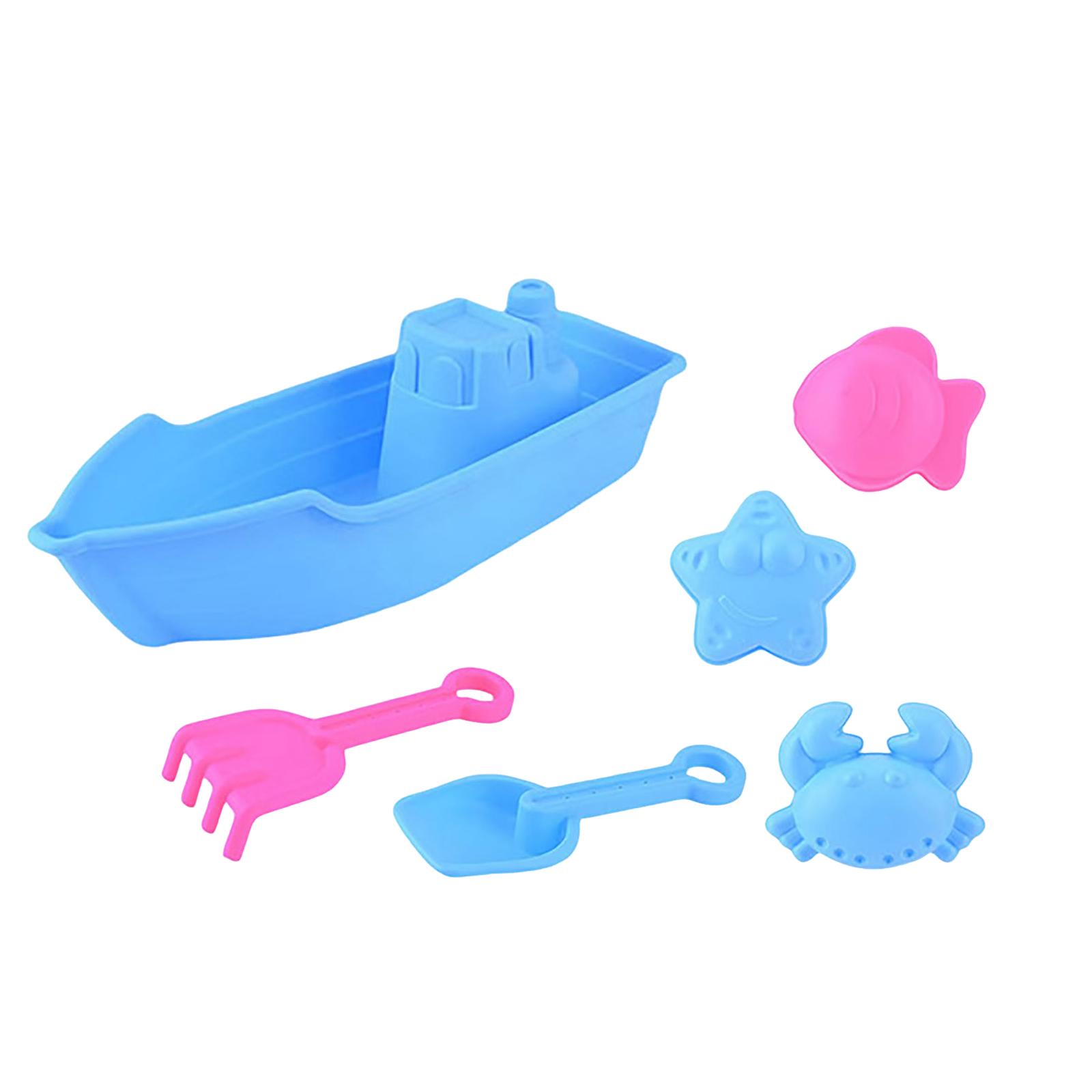 

12er Pack Sand Toy Playset Consisting Of A Boat A Shovel And Totaling 6 Pieces. Suitable For Children Boys Girls And Girls As A Beach Toy