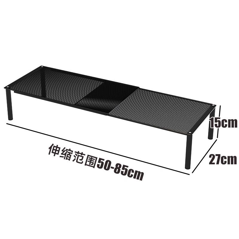 

Adjustable Desk Clamp Laptop Stand with Cooling - Black