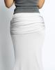 Kulsiseu Cs Shirring Long Sk-054 (Grey)