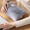 Reusable Electric Hot Water Bag Plush Hot Water Bottle EU Plug Charging Heating Water Bags Winter Warm Hand Pocket