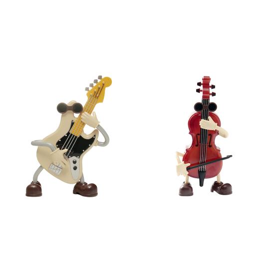 Kreativní housle Ornament Mechanický ruční Dekorativní