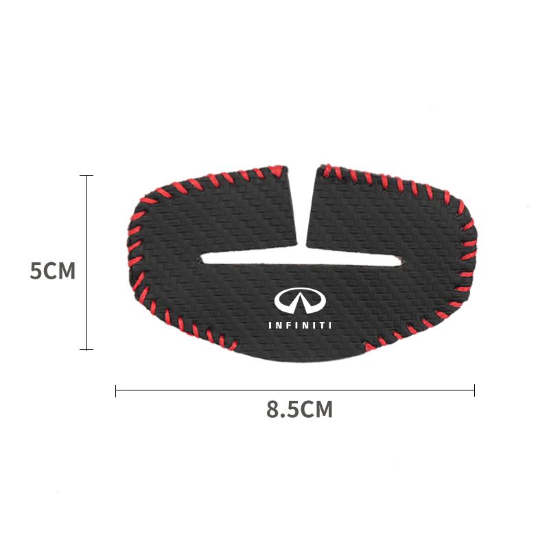Car Accessories Seat Belt Buckle Anti-scratch Protector Cover For Infiniti Q50 FX35 Q30 G37 Q70 QX70 G35 Q60 QX50 QX60 QX80 QX30
