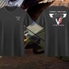 Unisex Graphic T Shirt Taran Tactical Innovations Tti Competition Pistol Triangle Lightning Double Side Print Dck Mark