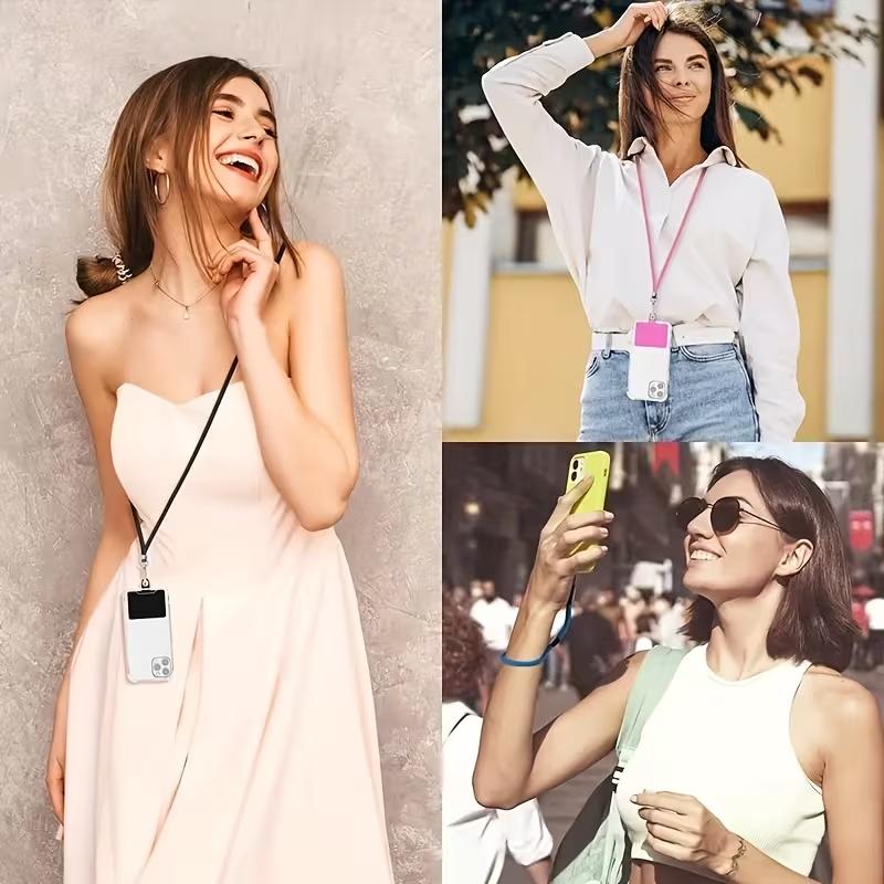 Charm Convenient Man Phone Clip Anti Loss Strap Work Lady Neck Strap 1PC