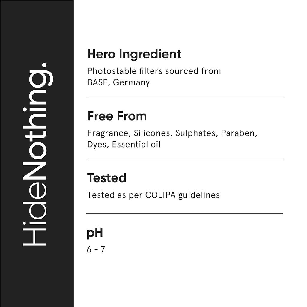 Sunscreen SPF 60 (50 G), Sunscreen SPF 60, Minimalist