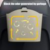 Car Garbage Bag Organizer Foldable Silicone Car Trash Organizer Waterproof Leakproof Trash Bin for Vehicle Door Seat Back Storage