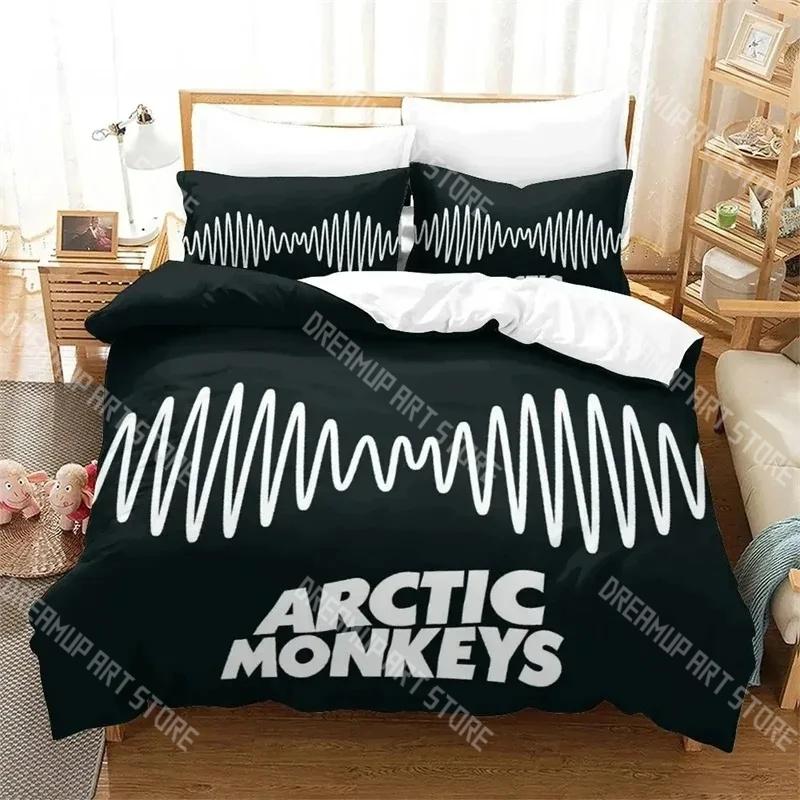 Fashion New Arctic Monkeys Bedding Set Single Twin Full Queen King Size Bed Set Kids Bedroom Duvetcover Sets Bed Sheet Set
