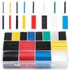 580 Pcs 2:1 Heat Shrink Tubing Kit 6 Colors 11 Sizes Assorted Sleeving Tube Wrap Cable Wire Kit for DIY
