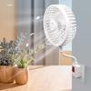 Durable 3-Prong Plug Design Fan Cooling Space Saving Energy Efficient Fan 360 Degree Adjustable Wall-Mounted Quiet Operation Fan