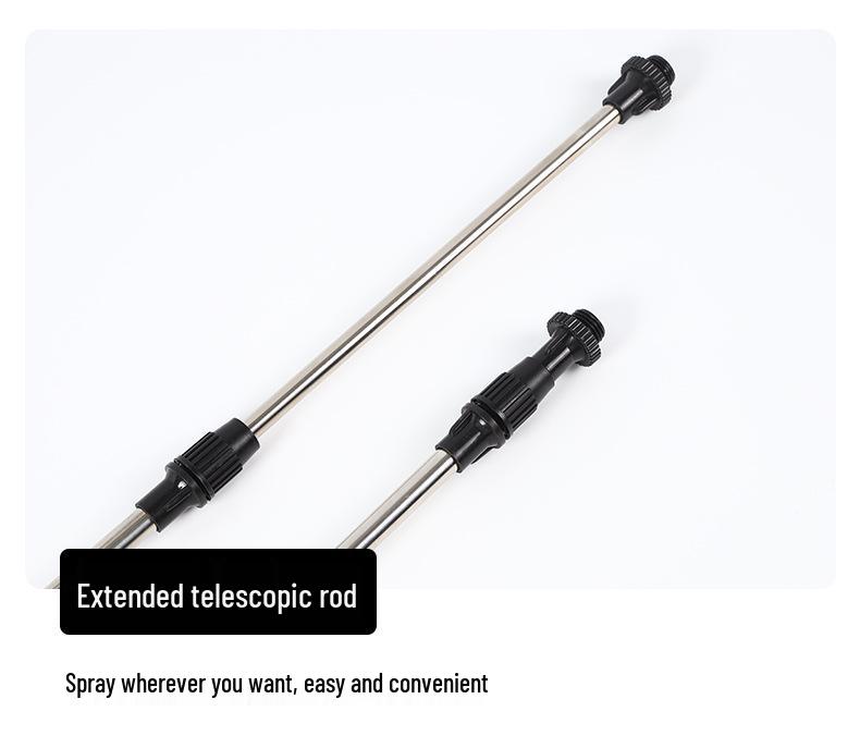 Deluxe Elektrischer 5L Hochdrucksprüher mit langer Akkulaufzeit & geradem Griff für den Haushaltsgebrauch