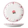 Zhishi European Cartoon Bone China Dessert & Snack Plates - 6 Piece Set, 6 Inch