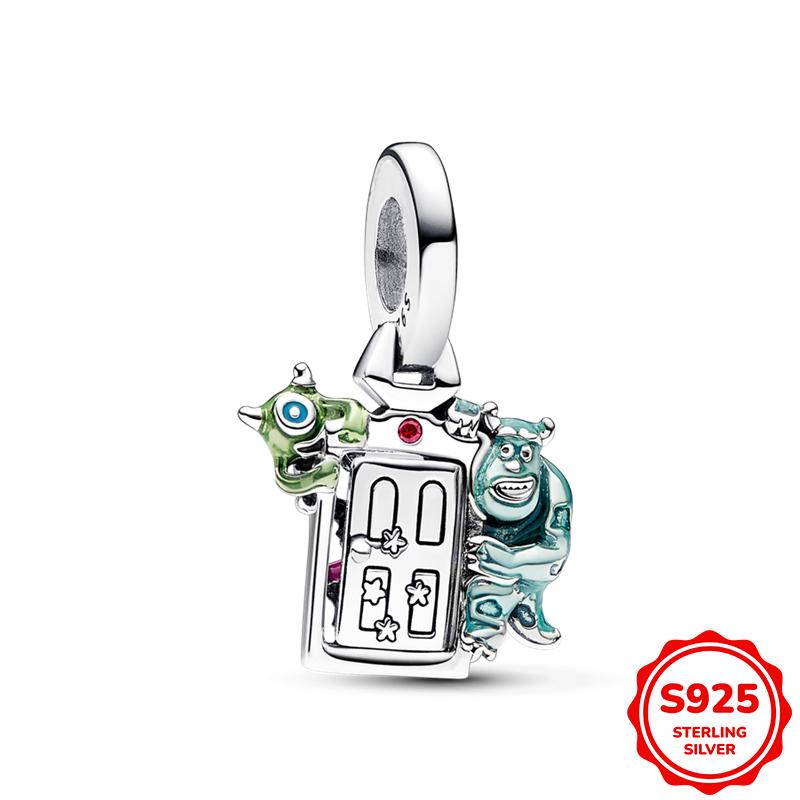 Charms Silver 925 Pendant Beads Fits 3mm Bracelet Bangle Necklace For Women Luxury DIY Jewelry Making Fine Gifts