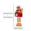 Christmas Gingerbread Doll Christmas Figure Decoration for Tabletop Festival