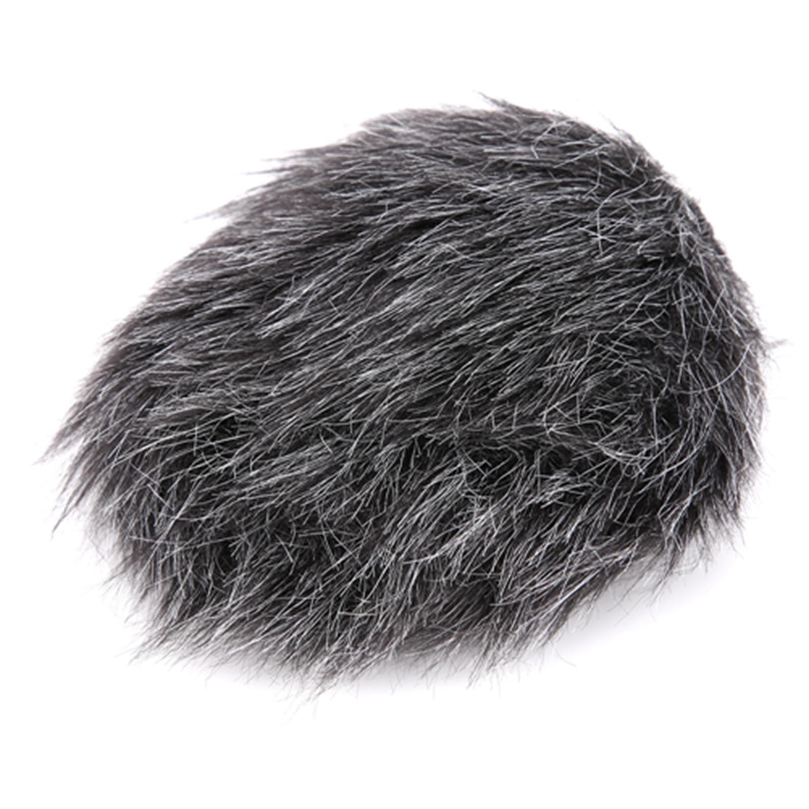 

Universal Microphone Windscreen Fur Soft Windshield Wind Muff for BOYA BYMM1 Mic