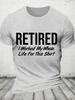 Retired Cotton Tshirt