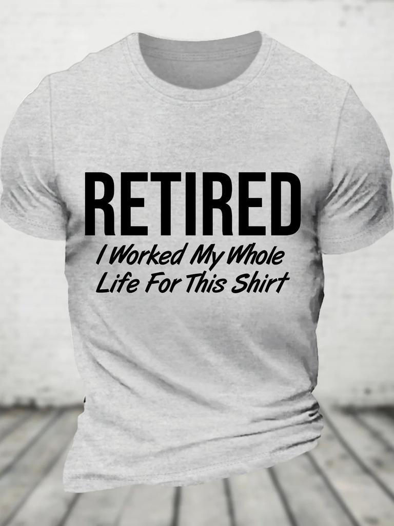 Retired Cotton Tshirt