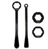Aluminum Motorcycle Tire Repair Lever Tool 32mm, 2722mm And 1310mm Sizes Suitable For Various Motorcycle Tire Sizes