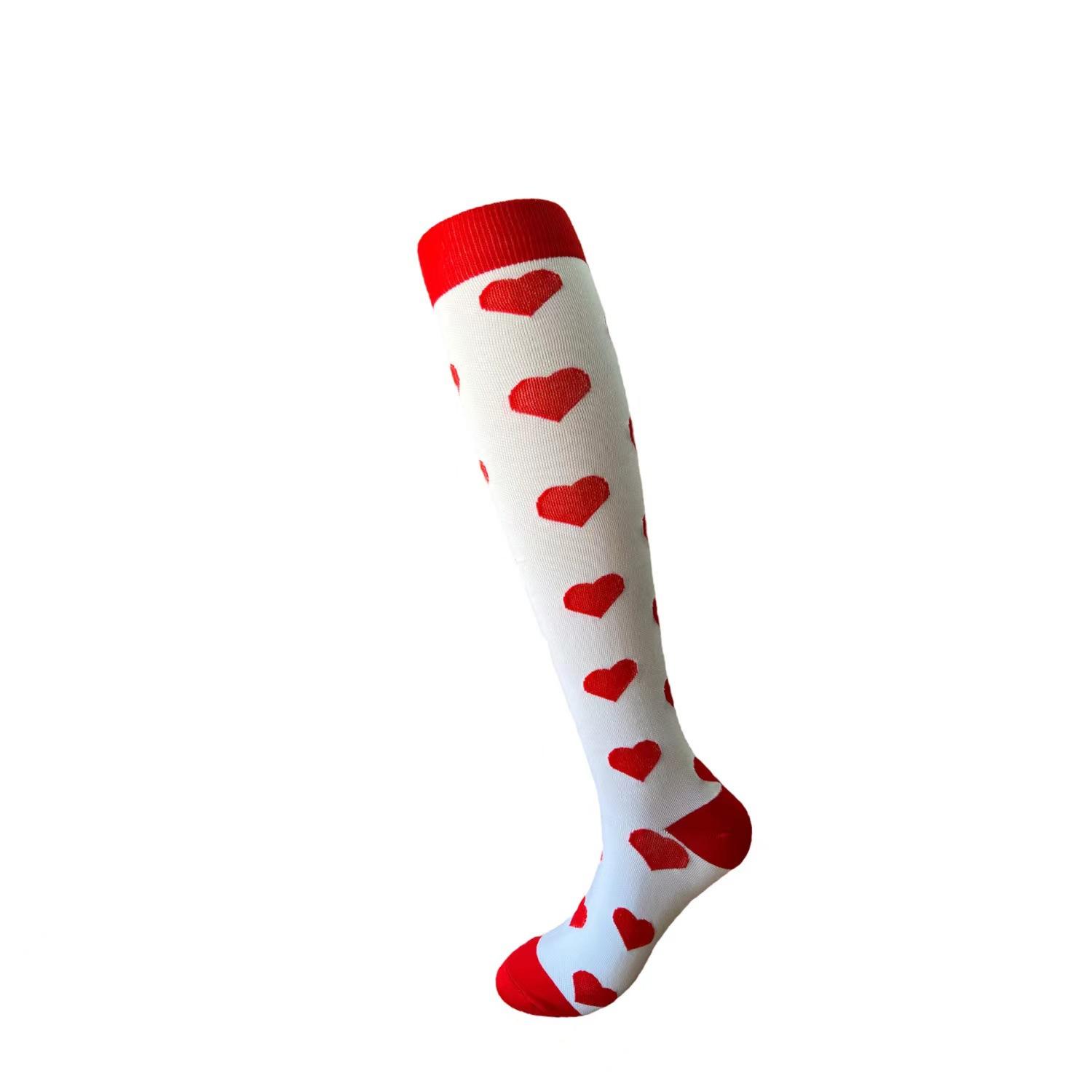 

Wish Sports Compression Socks Outdoor Running Cycling Pressure Socks Multi-Color Fitness Running Socks One Size