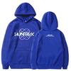 KPop Demon Hunters Huntrix Logo Hat Women Hat Men Loose Polar Film Printed  Sweatshirt