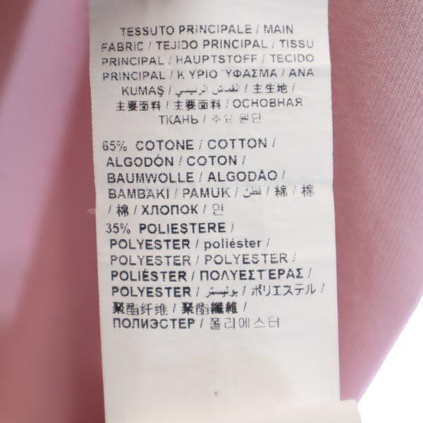 LOVEMOSCHINO Logo Print Long Sleeve Sweat One Piece 4 Pink Women Used