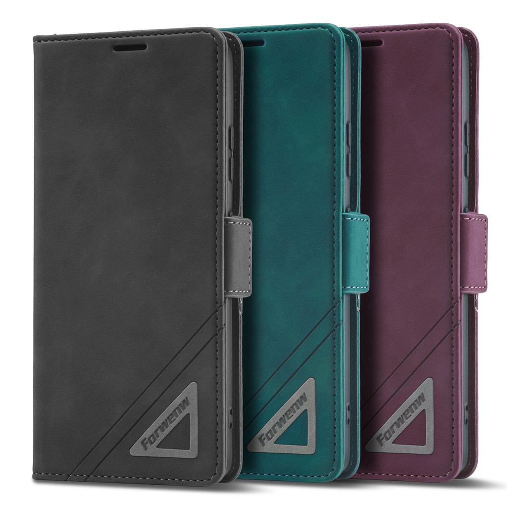 Funda de cuero con tapa para teléfono Iphone 14 Plus 13 Pro Max 11 12 Mini Xr X Xs Max 7 8 Plus 6 6s Se 2020, funda tipo billetera magnética de lujo