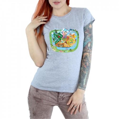 Disney Womens/Ladies Zootropolis City Cotton T-Shirt