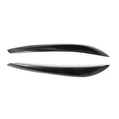 Dry Carbon Fiber Headlight Eyebrow Eyelids Fit for Nissan Skyline R34 GTR 99 02