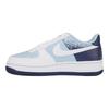 Nike Air Force 1 Low GS Açık Askeri Mavi Çocuk Spor Ayakkabıları Gece Yarısı Laciverdi Beyaz IB7686-400
