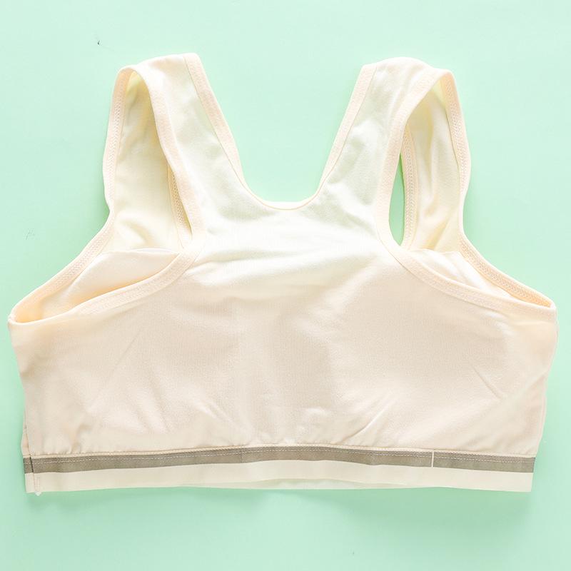 Racerback Milk Silk Sports Bra with Sponge Pads