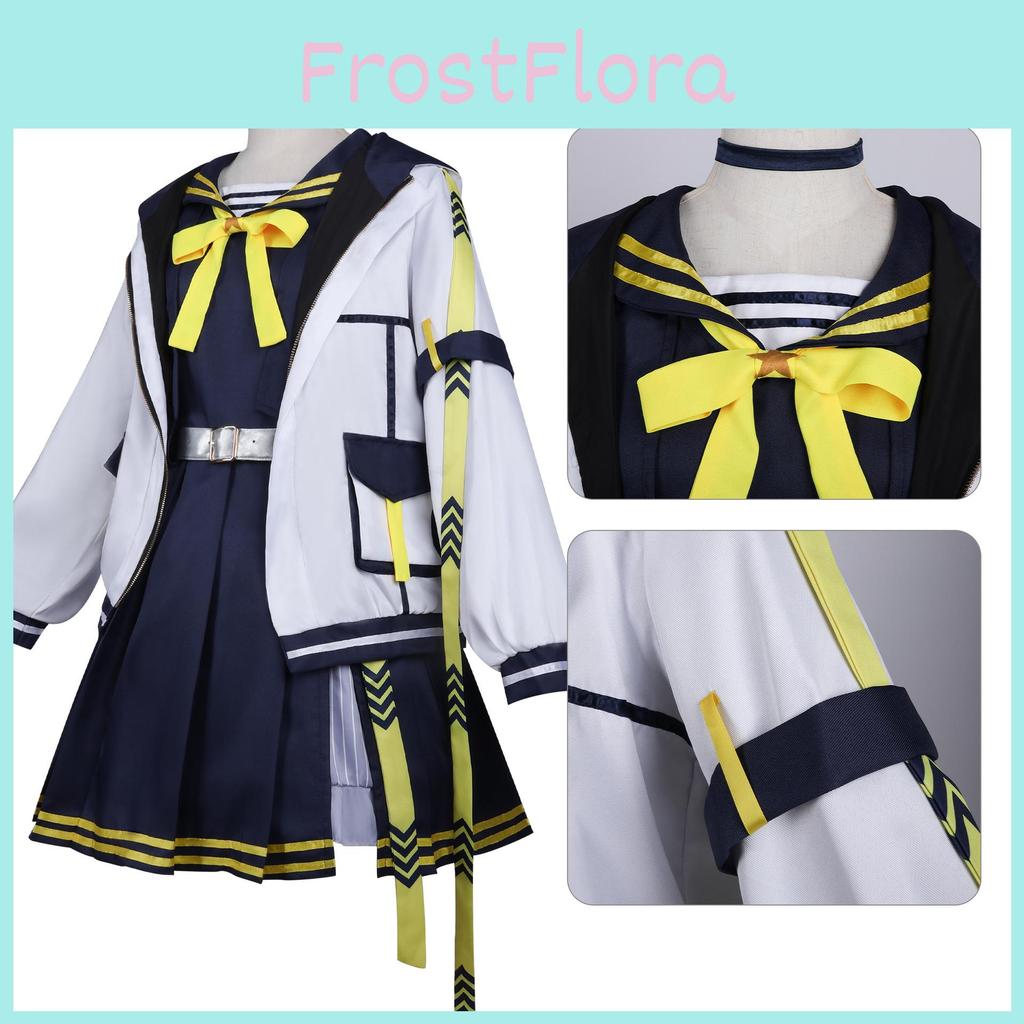 Vtuber Hoshimati Hololive Suisei Cosplay Costume Anime Exhibition Set Roleplay