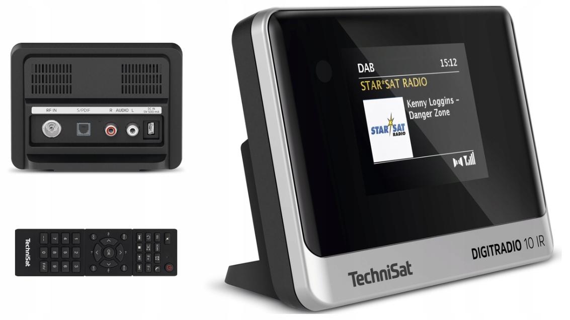 DAB+, FM, radio pe internet TechniSat Digitradio 10 IR