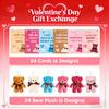 Valentine's Day Children's Gift: A Pack Of 24  Valentine's Day Card, Suitable For Both Boys And Girls.
