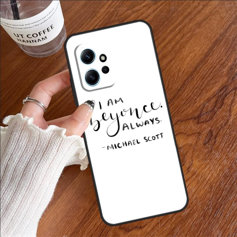 The Office Inspired Quotes Case For Xiaomi Redmi 13C 14C 10C 12C Redmi Note 14 12 11 9 10 13 Pro 9S 10S 11S 12S Cover