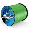 Ashconfish PE Fishing Bright Sizes Line, 8-Strand, 1000m, Green, Fade-Resistant, 1-10