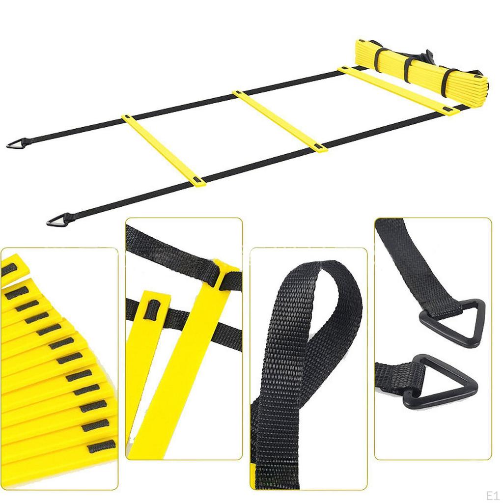 Soccer Agility Training Equipment Set 4 Steel Pegs Sensitive Ladder Speed for