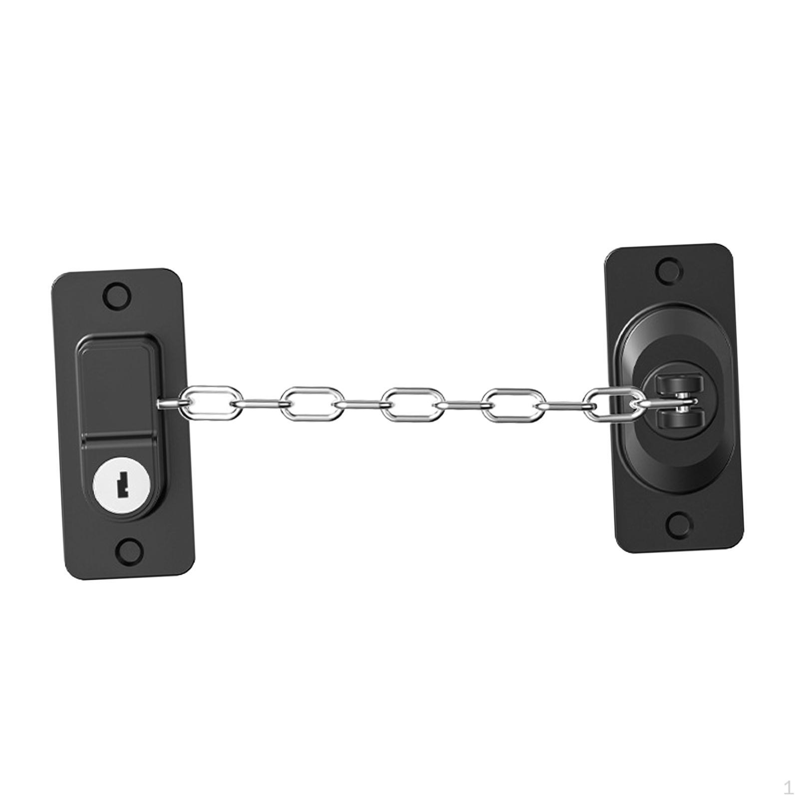 

Adjustable Security Chain Lock for And Doors чорний