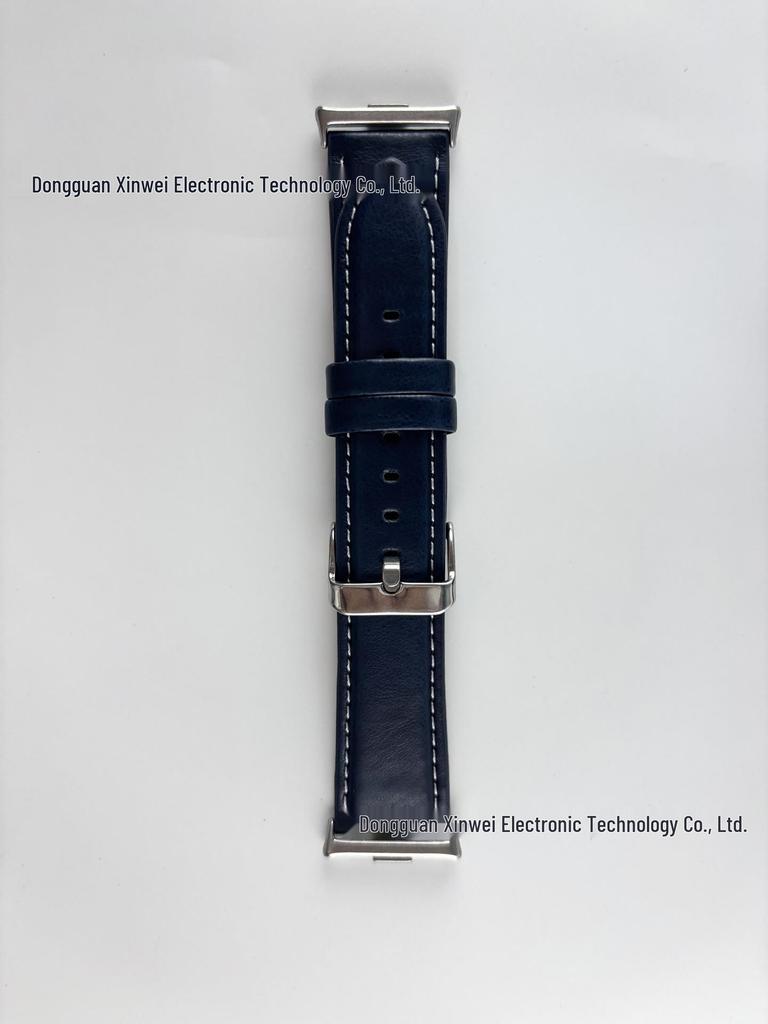 Leather Strap for Xiaomi Band 8/9 Pro, Samsung, Redmi 5, and Huawei GT5 (22mm)