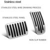 New For Tesla Model 3 /Y Highland 2025 -2025Foot Pedals Cover Accesories Aluminum Alloy Accelerator Gas Fuel Brake Rest Pads Mat