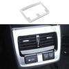 For Toyota Avalon 2019-2022 Silver Titanium Rear Air Outlet Vent Cover Trim 1pcs