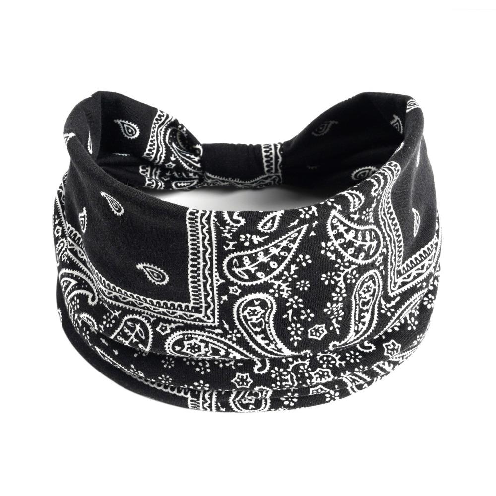 

Fashion Yoga Hair Bands Headbands for Women Extra Large Turban Workout Headband Boho Twisted Thick Hair Accessories Size fits all