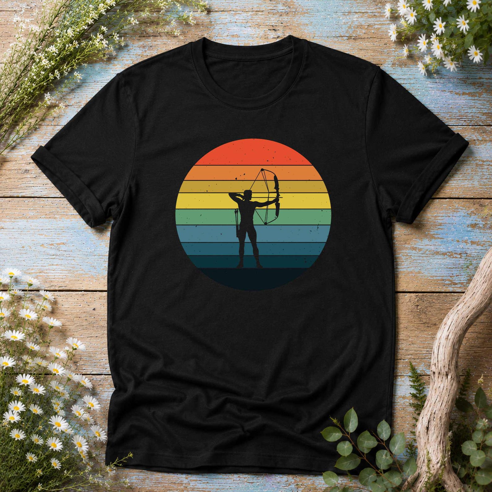 Archery T-shirt, bow gift idea, archery birthday, archer - premium shirt L