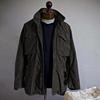 Men's Retro Heavy Duty Multi-Pocket Long Sleeve Workwear Jacket