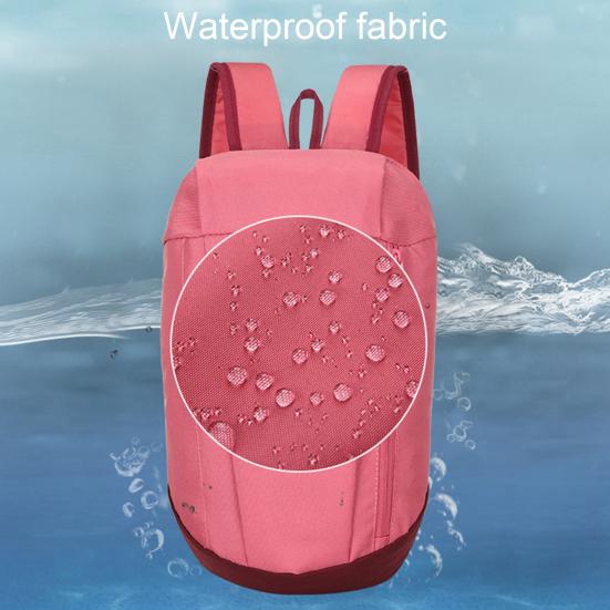 Unisex Backpack Adjustable Straps Breathable Lightweight Smooth Zipper Firm Sticthing Backpack for Outdoor