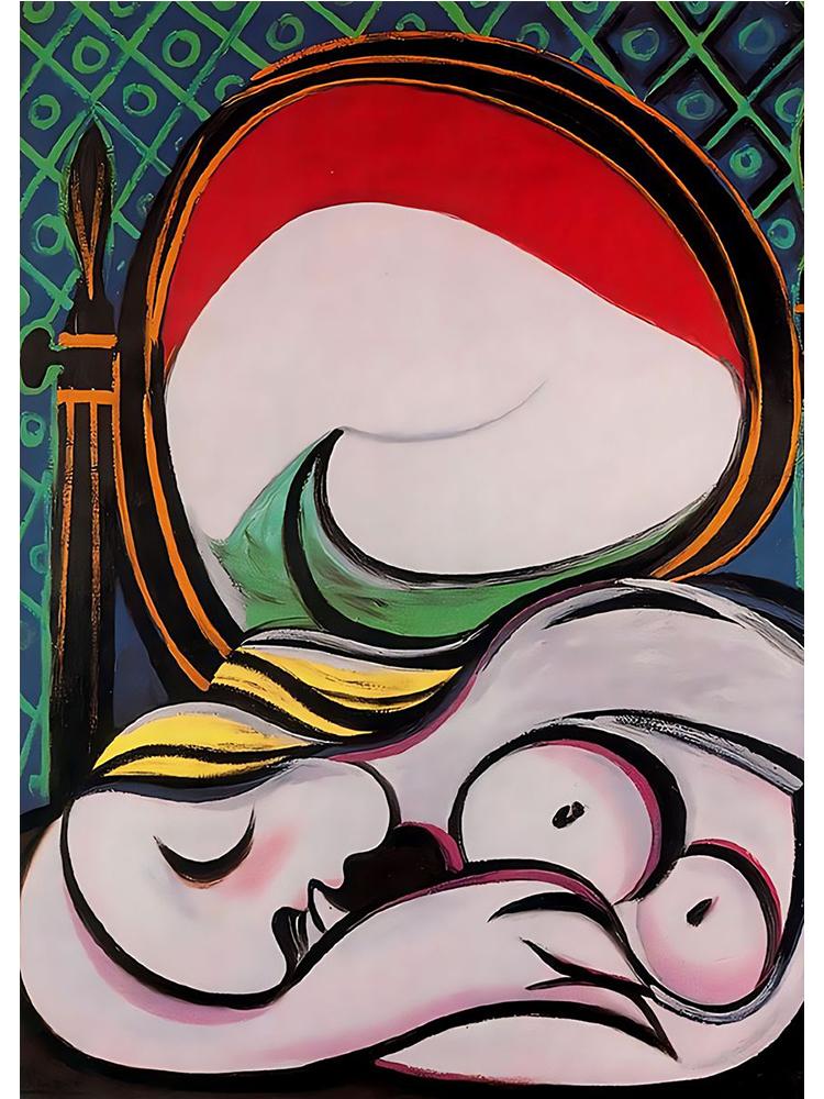 Abstract Pablo Picasso Classic Artwork Poster Canvas Painting Vintage Wall Art For Modern Museum Gallery Home Decor Gift