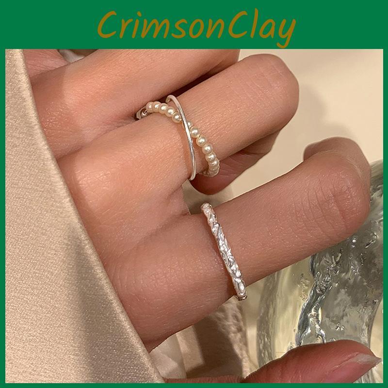 Stilvoller Minimalistischer Geometrischer Kupferring Für Damen Ins Luxusdesign 2023 Frühling