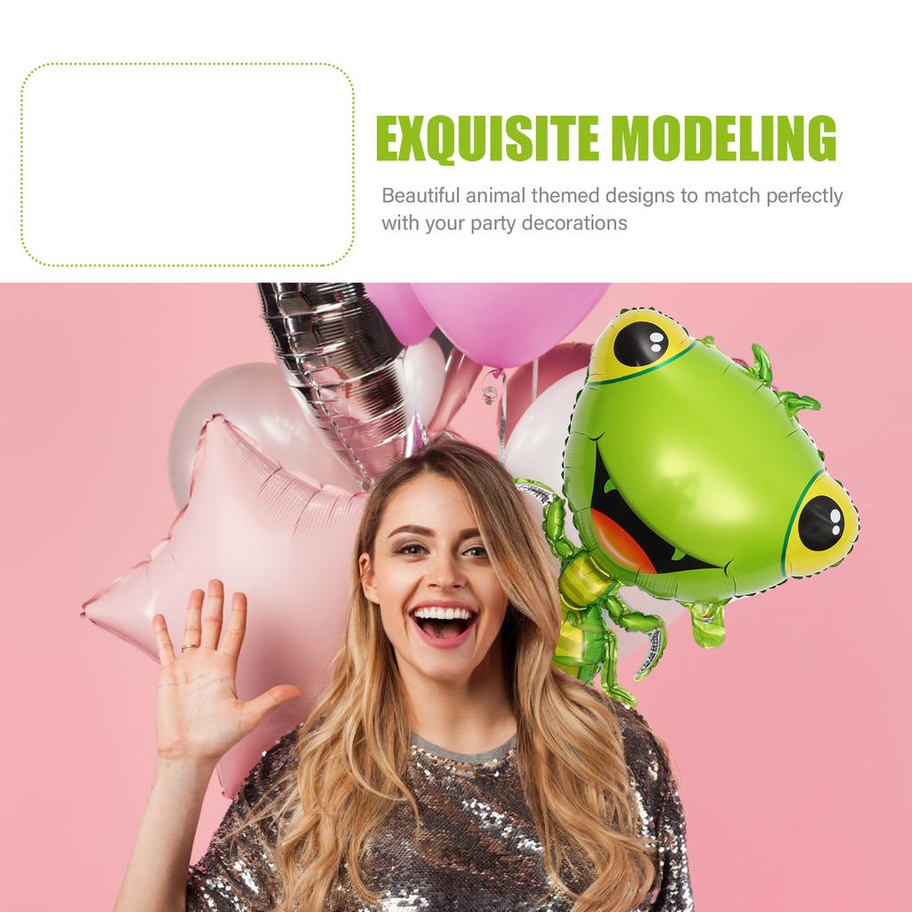 4 Pcs Animal Balloon Toys Child Birthday Balloons Car Party Decor Aluminum Foil Animals Creative