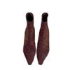 Temperament small fragrant style side zipper sleeve comfortable fashion boots new fine heel versatile personality retro Martin boots