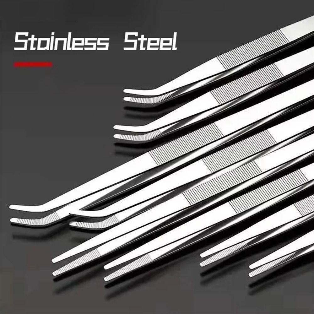 1Pcs Stainless Steel Aquarium Tweezer Long Tong Aquarium Supplies  Pet Shrimp Reef Coral