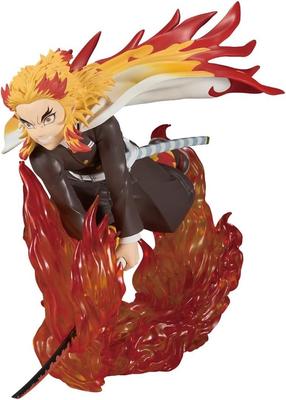 Banpresto Rengoku Kyojuro Δαίμονας Kimetsu no Yaiba Vibration Star Plus 14cm Πολύχρωμο BP29069P Ιδανικό για Οπαδούς Anime Slayer